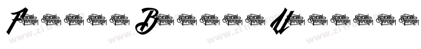FutureBuglerUpright 字体转换